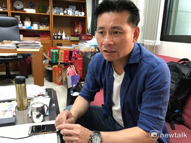 國民黨籍台北市議員戴錫欽。   圖 : 周煊惠／攝