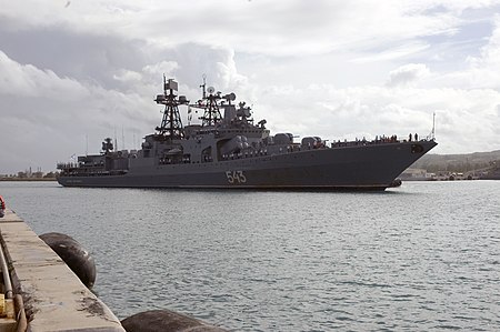 俄羅斯「薩波什尼科夫元帥」號護衛艦。