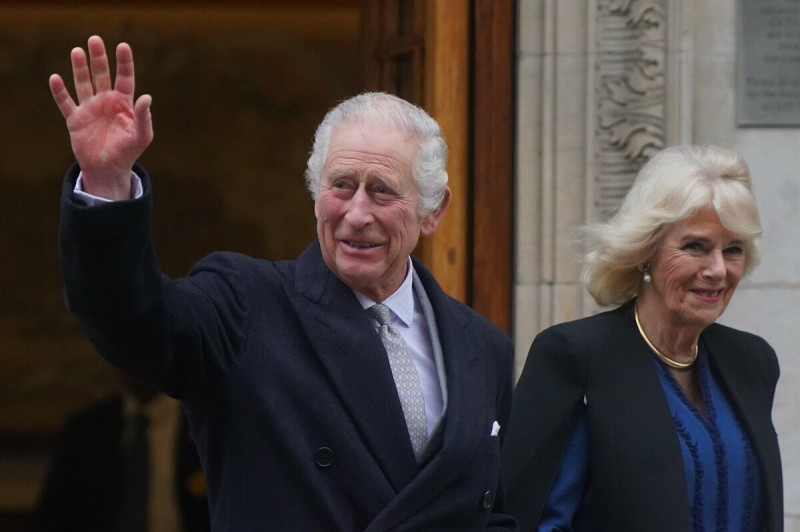 英國國王查爾斯三世本月初宣布罹癌，英國小報《每日鏡報》聲稱，其繼任計畫已正進行中，因為「病情比想像中危急」。   圖：取自「X」@RoyalFamily