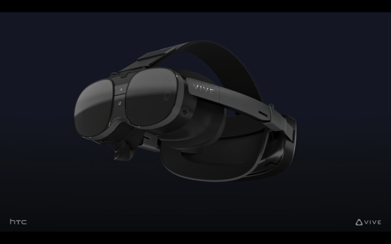  全新VIVE XR Elite商業版(內含全新臉部襯架、舒適頭帶及鏡架安全扣環) 圖：HTC/提供 