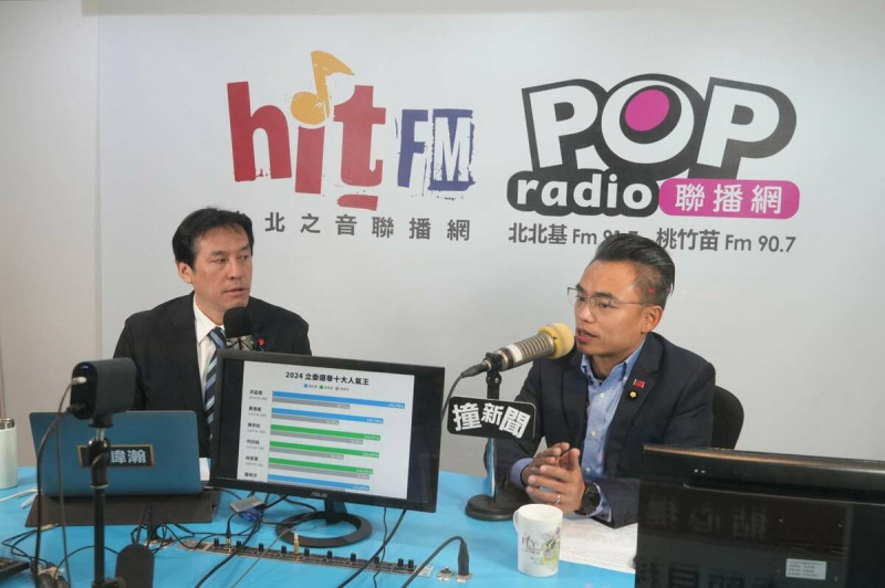 國民黨立委洪孟楷接受《POP撞新聞》主持人黃暐瀚專訪。   圖：《POP撞新聞》/提供