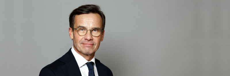 瑞典首相烏爾夫·克里斯特森（Ulf Kristersson）。   圖 : 翻攝自X帳號@SwedishPM