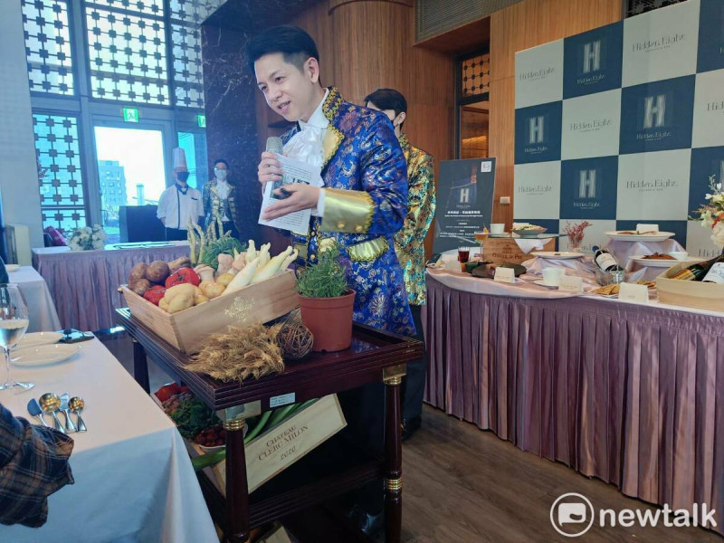 Hidden Eight嚴選台灣在地食材、結合主廚團隊的精湛手藝，詮釋出休閒卻不失高規格的餐飲文化。   唐復年/攝