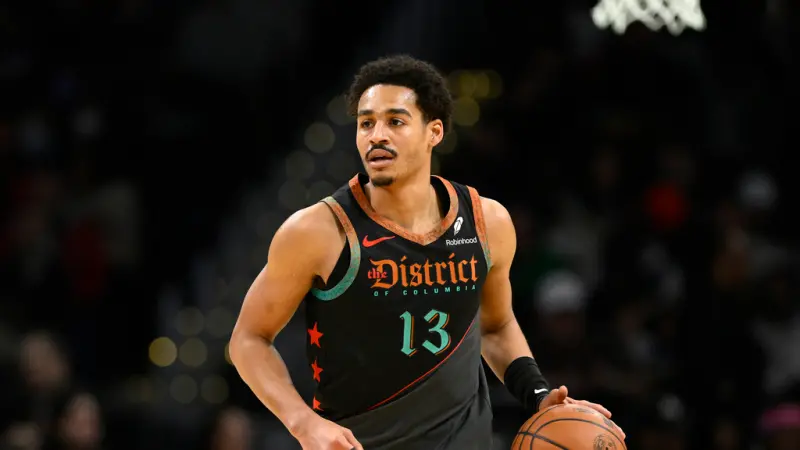 ▲Klay Thompson暖心鼓勵昔日勇士隊友Jordan Poole，並認為他還相當年輕，未來會成功的。（圖／美聯社／達志影像）   
