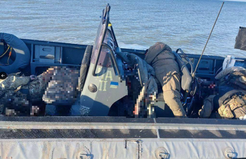 烏克蘭海軍特種 73 分隊在赫爾松方向登陸失敗，小隊全體陣亡。   圖：翻攝自 NiKITa X（前推特）帳號