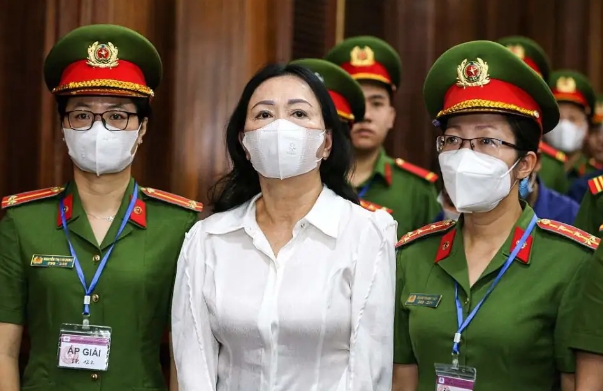 越南女首富張美蘭因涉及亞洲最大金融詐騙案，2024年4月11日才剛被判處死刑。   圖 : 翻攝自視覺中國