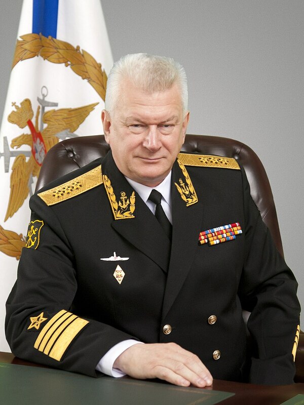 俄羅斯海軍總司令葉夫梅諾夫傳遭撤職。   圖：翻攝自維基百科／CC BY 4.0