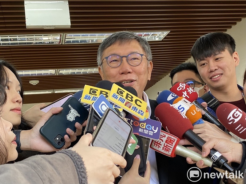 民眾黨主席柯文哲。   圖：周煊惠 / 攝