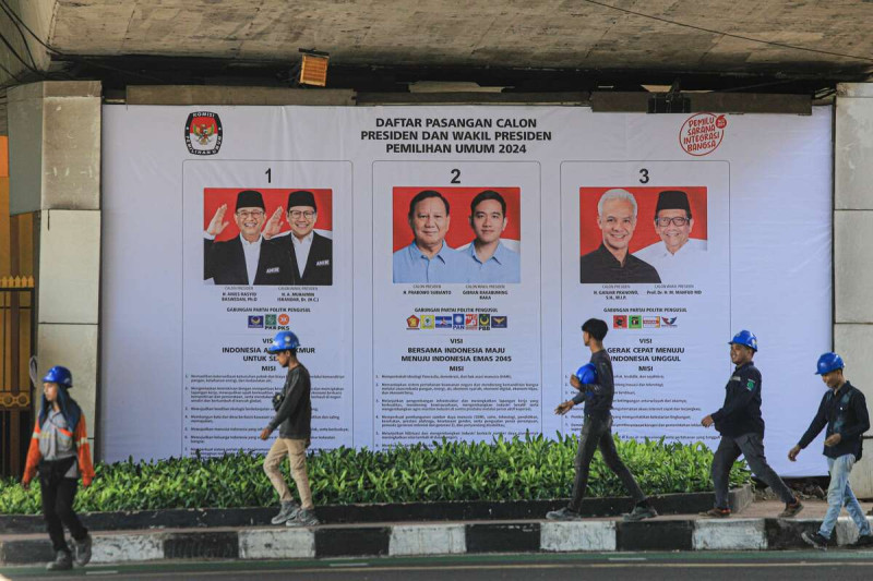 近期，傳出印尼大選的海外投票出現行政違規跡象，印尼設在馬來西亞吉隆坡的海外投票所發現超過六萬張未登記的郵寄選票。   圖 : 翻攝自X帳號@AsiaSocietyAus