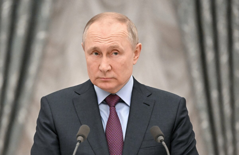俄羅斯總統普丁在當地時間 13 日透過俄媒向西方國家警告，稱俄羅斯已經做好核戰的準備。   圖：取自X@President of Russia（資料照）