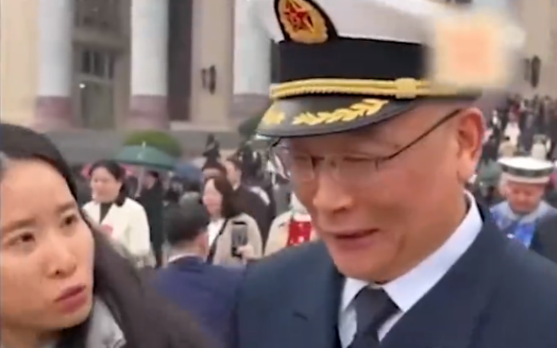 近期隨著香港媒體採訪兩會海軍代表援華智上將，一些關於中國第 4 艘航母的資訊被正式公布出來。   圖：翻攝自立說世界