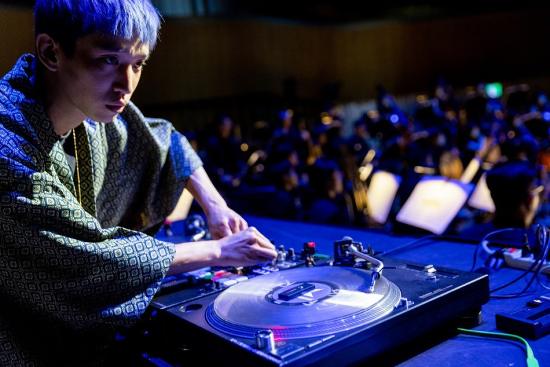 全球 DJ 大賽兩屆台灣總冠軍DJ 丁培倫DinPei。   圖：高雄市文化局/提供