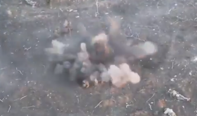 位於阿夫迪夫卡的俄軍，向烏軍發起了人肉衝鋒。烏軍擊斃超過 20 名俄軍。   圖：翻攝自烏克蘭戰爭．最新進展 X（前推特）帳號