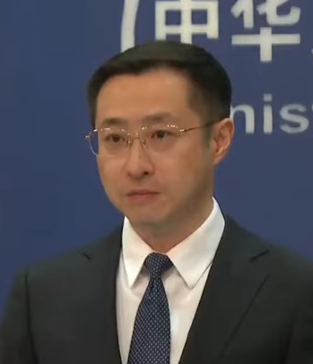 中國外交部發言人林劍。   圖 : 翻攝自維基百科