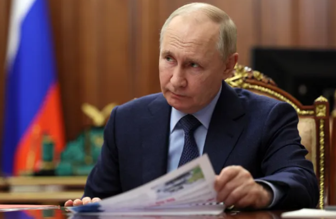 俄羅斯總統普丁有意在烏克蘭境內建立一個緩衝區。   圖：翻攝自麒有此理