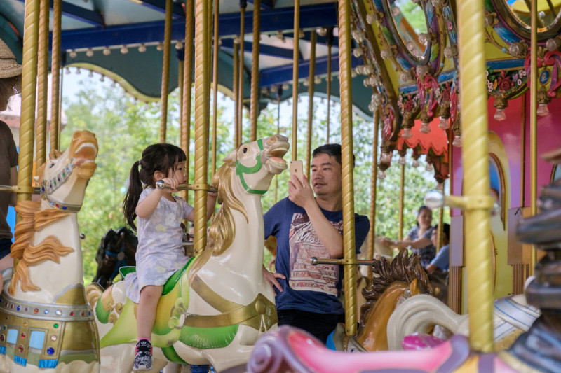 清明兒童連假期間，麗寶樂園探索世界12歲以下只要199元。   圖：台中市觀旅局/提供