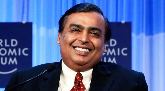 印度信實工業董事長安巴尼是目前的亞洲首富。   圖 : 翻攝自新浪財經
