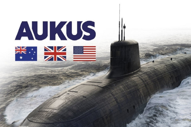 「澳英美三方安全夥伴關係」核動力攻擊潛艦SSN-AUKUS。   圖：截自英國政府網站