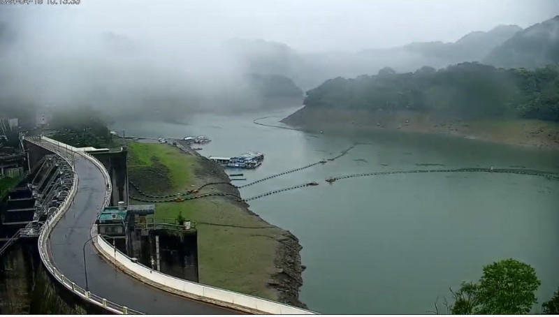 昨(18)日北台灣下大雨，根據水利署資料，昨日全台水庫共進帳820萬噸水。   圖：北區水資源分署／提供