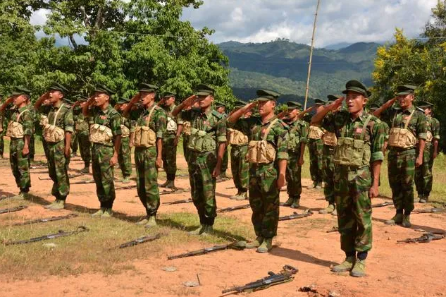 克欽獨立軍由克欽族人組成，該族群在緬甸內信仰基督教，與美國關係密切。   圖 : 翻攝自騰訊網