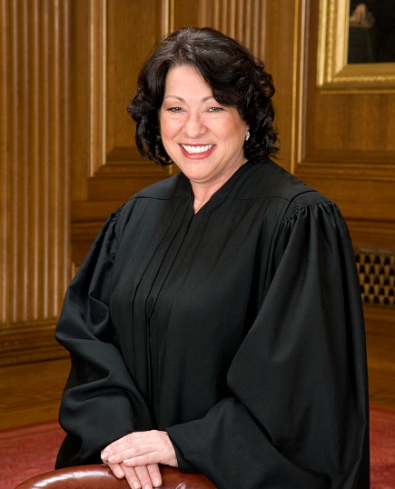 美國最高法院大法官索尼婭·索托馬約爾。   圖 : 翻攝自維基百科