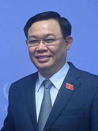 越南共產黨中央委員會昨（26）日宣佈，國會主席王庭惠辭職已批准。   圖：翻攝自維基百科