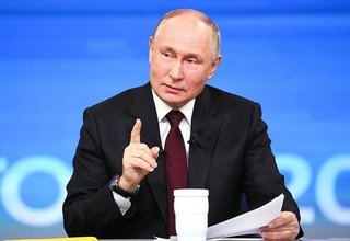 俄羅斯總統普丁即將就任第5個任期，無法容忍西方民主國家一再力挺烏克蘭，揚言核武演習。   圖：翻攝自克里姆林宮