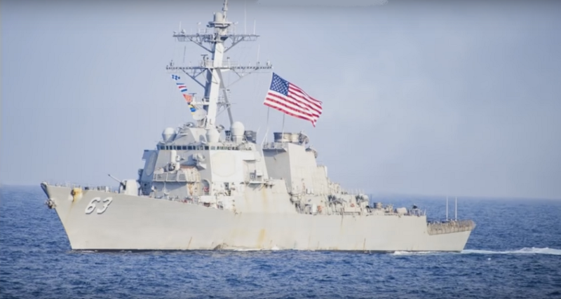 外媒今(3)日報導指出，美國海軍"斯坦塞姆"號導彈驅逐艦昨進入位於南海、北京聲稱擁有主權的西沙群島中建島12海里區域內巡航。   圖: Youtube影片截圖