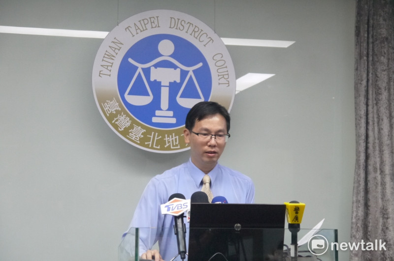台北地院行政庭長廖建瑜表示，本案最特殊的地方，在於台標公司為《刑法》沒收新制中，第一個以第三人沒收不當得利的對象與案例。   圖：鍾孟軒/攝
