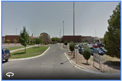 爆發幫派械鬥事件的墨西哥Las Cruces監獄位於Doña Ana縣，據傳關擇超過2000名囚犯。   圖：翻攝Google地圖