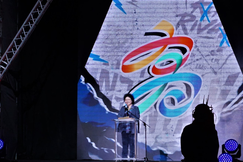 昨日台灣的電競隊伍連下三局，陳菊表示非常的高興，也表達高雄市對於電競產業的發展支持。   圖：蔡幸秀/攝
