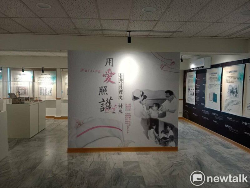 台灣首次「護理發展史」展覽於高雄市「台灣醫療故事館」開展。   圖：孫家銘攝