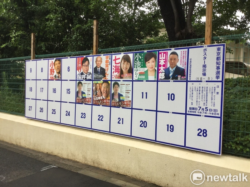  2020年東京知事選舉因為自民黨不提名而保送小池，外加新冠因素，小池無風當選還得了366萬票，是史上第二高票，這次她也只好給自民磕頭。 圖：劉黎兒攝 