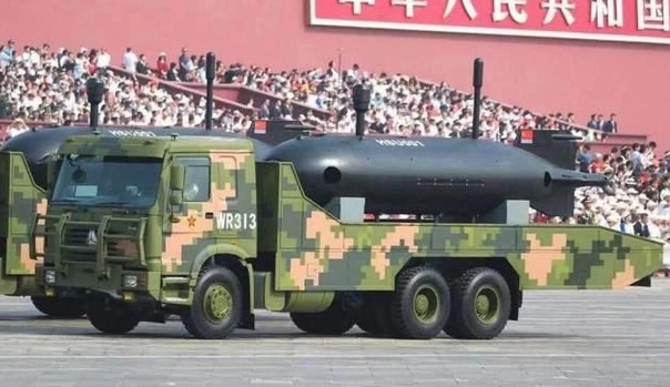 中國版的波塞頓水下核魚雷。   圖 : 翻攝自杜文龍