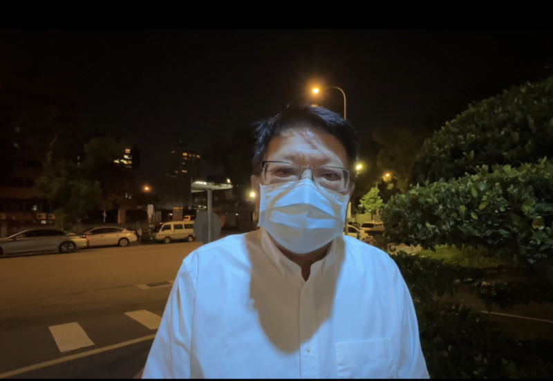 潘孟安代表賴清德赴醫院，探視因議事攻防受傷的民進黨立委。   圖：民進黨提供