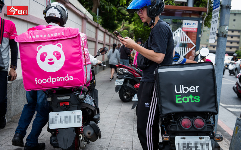 Uber 以 9 億 5 千萬美元併購外送龍頭 foodpanda。   圖：翻攝自今周刊第 1431 期