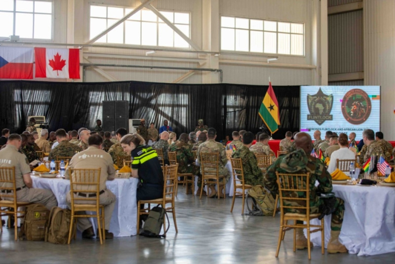 美國在非洲的最大規模軍演「非洲之獅」（Africa Lion）昨天在摩洛哥結束。   圖/取自US.Army網站