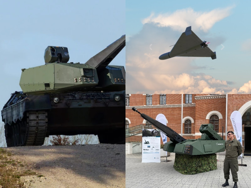 有消息指出德國將向烏克蘭提供科學怪人高射砲坦克。   翻攝自 X Artur Rehi