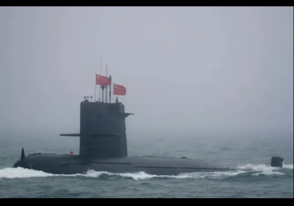 中國解放軍的潛艇部隊。   圖：翻攝自 曹興教授