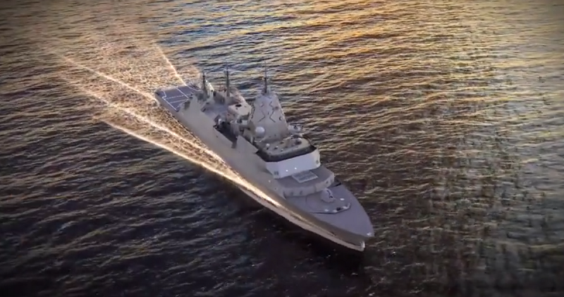 貝宜系統已開始建造澳洲第一艘「獵人級」級護衛艦。   圖：翻攝自極光 X（前推特）帳號