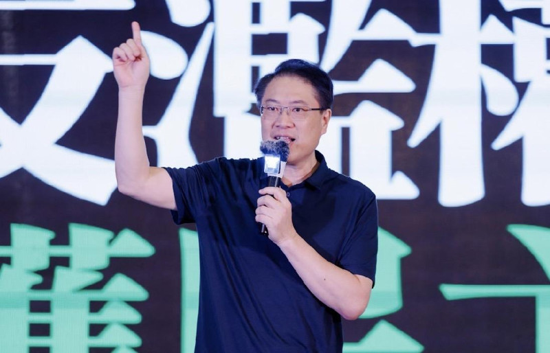 民進黨秘書長林右昌赴桃園宣講。   圖：民進黨提供