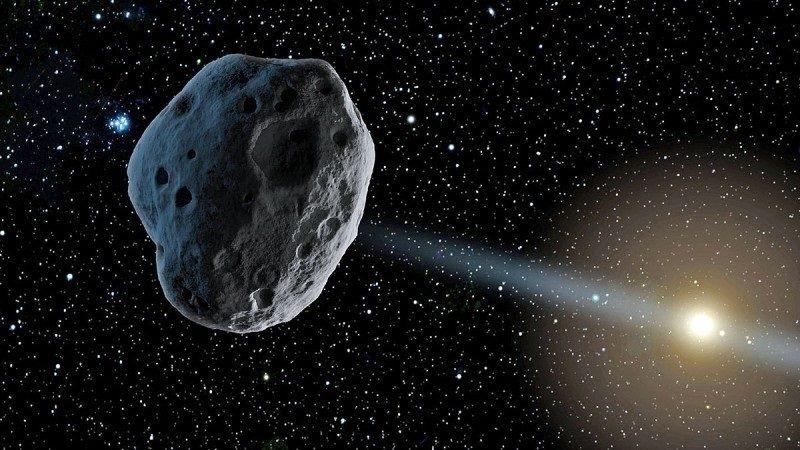 今(29)日為國際小行星日，而今日就會發生一天文奇景，2024 MK小行星從距離地球不到月球三分之二遠，僅約29萬公里處掠過。   圖：翻攝自台北市立天文館官網
