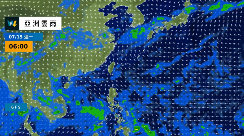 天氣風險指出，下週太平洋高壓北抬，南海至菲律賓低壓槽可能形成熱帶擾動或颱風，但因範圍大仍需持續觀察。   圖：翻攝自天氣風險臉書專頁