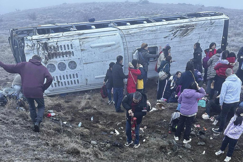 2 輛旅遊公車昨（18）日在紐西蘭南島發生事故，其中多人傷勢嚴重。   圖：達志影像/美聯社