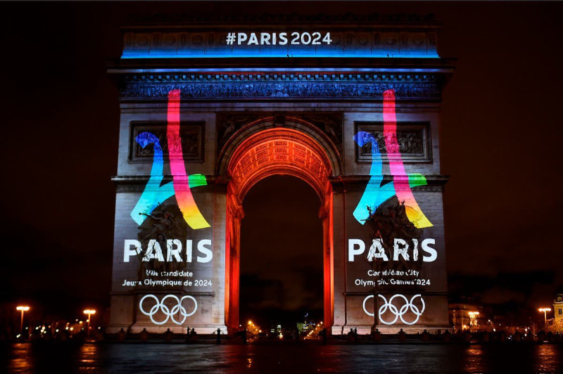 巴黎奧運即將開幕，當地高度戒備   圖：翻攝自Paris 2024 Olympics的Ｘ