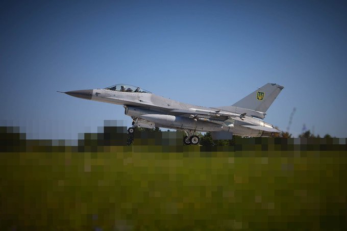 烏軍的F-16戰機   圖:翻攝自X / Ukrainian Air Force