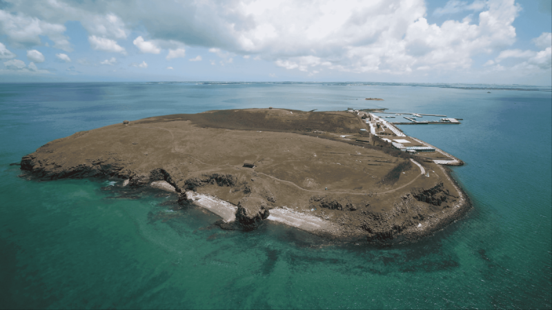 澎湖旅遊別錯過！新景點「耍廢島」，距離澎湖本島只要十分鐘。   圖：翻攝自澎湖國家風景處