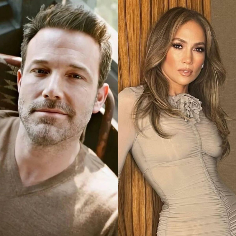 珍妮佛羅培茲（Jennifer Lopez）與班艾佛列克（Ben Affleck）在20日時正式離婚。   圖：翻攝自班艾佛列克、珍妮佛羅培茲IG