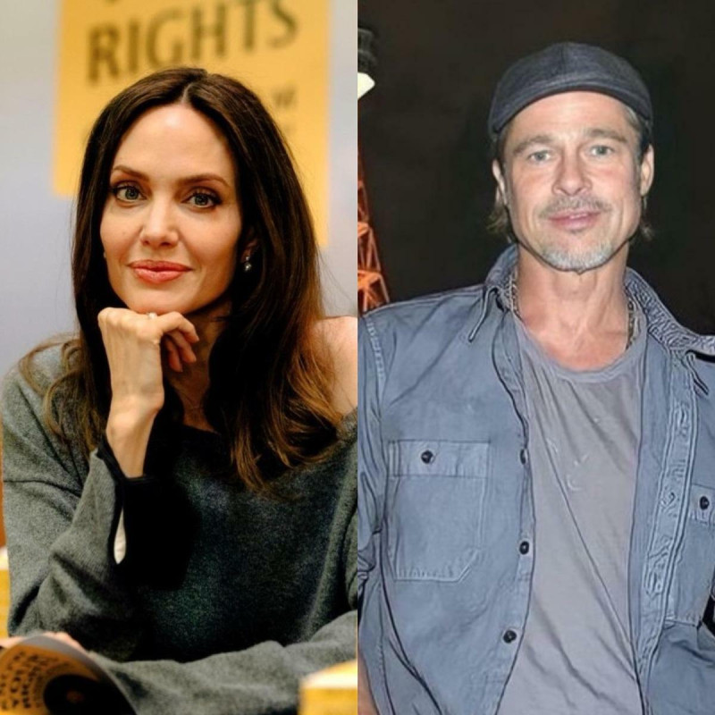 布萊德彼特（Brad Pitt）與安潔莉娜裘莉（Angelina Jolie）終於就離婚財產分配達成協議   圖：攝自IG／安潔莉娜裘莉、布萊德彼特