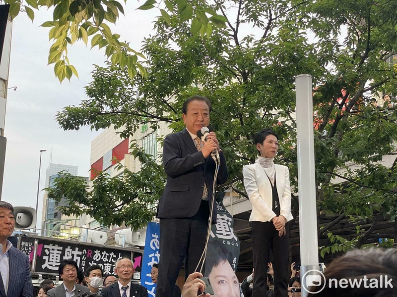  曾任首相的野田佳彥這次很可能在立憲民主黨黨魁選舉中勝出，他剛到台灣拜會賴清德，也是今年支持蓮舫選東京都知事的最主要人物，人緣好而有包容力。 圖：劉黎兒攝 